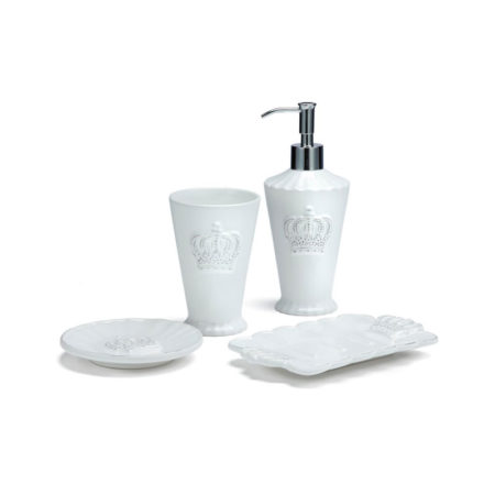 Tvålpump Royal Vit/Silver