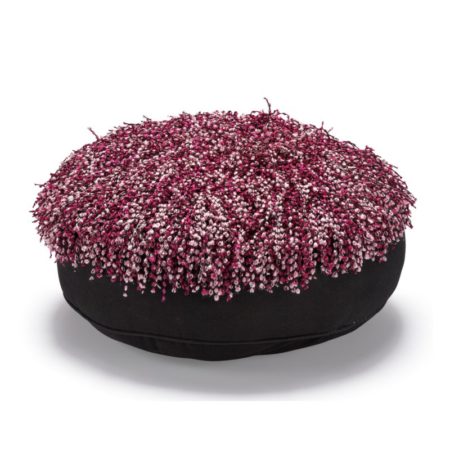 Sittpuff Sparkling rund Ljung
