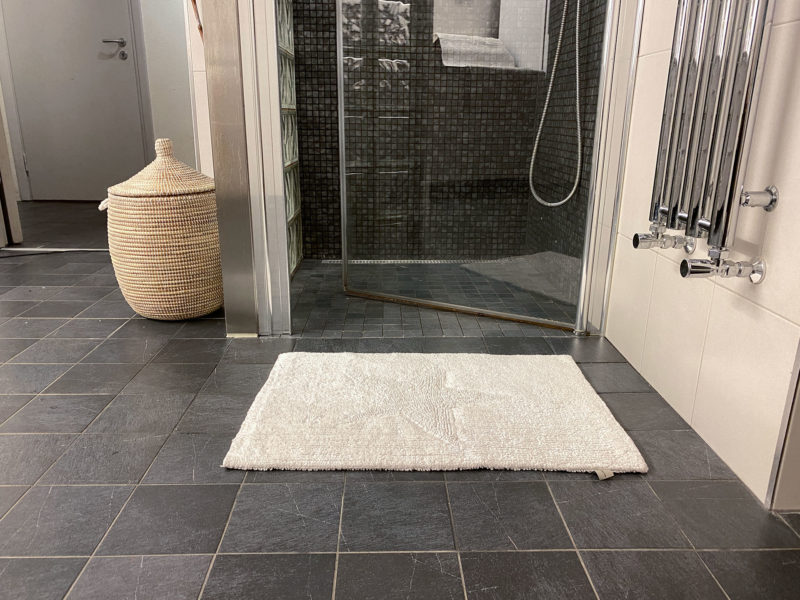 Bomullsmatta Star vändbar rektangulär 50 x 70 cm Vit - Bild 2