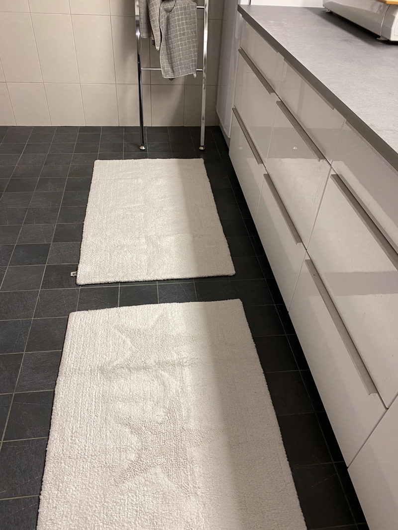 Bomullsmatta Star vändbar rektangulär 50 x 70 cm Vit - Bild 3