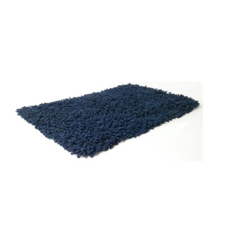 Bomullsmatta Rasta i chenille, Medium 50x80 cm Navy