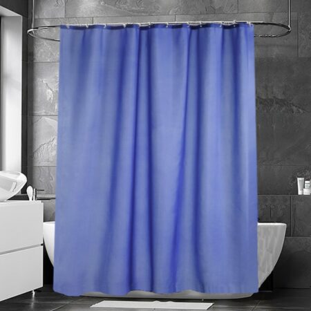 Duschdraperi i textil Extra Large, Himmelsblå